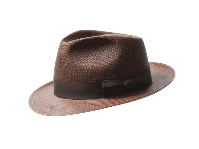 Panamahut Trilby Classic – eleganter Sommerhut mit Masche aus echtem Panama