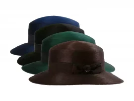Damenhut Cloche Haarfilz Melousine