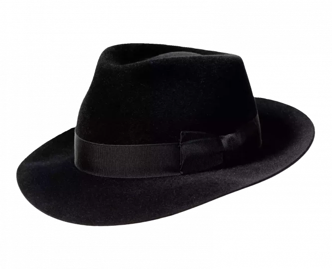 Haarfilzhut Bogart aus Velours – Bild 3