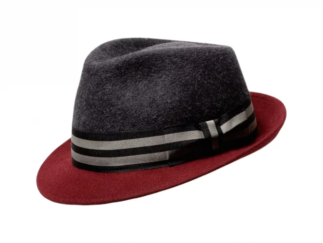 Haarfilzhut Trilby 2 Pieces, Velours/mele – Bild 3
