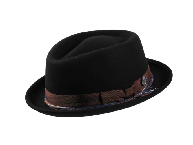 Filzhut Player Diamant "Waxed Ribbon" – Bild 6