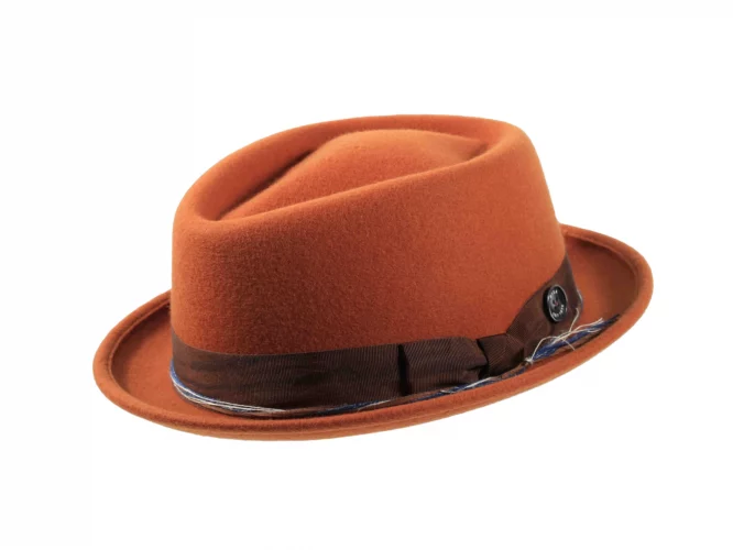 Filzhut Player Diamant "Waxed Ribbon" – Bild 2