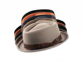 Filzhut Player Diamant "Waxed Ribbon"