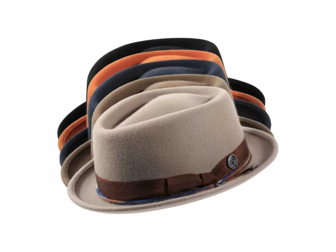 Filzhut Player Diamant "Waxed Ribbon"