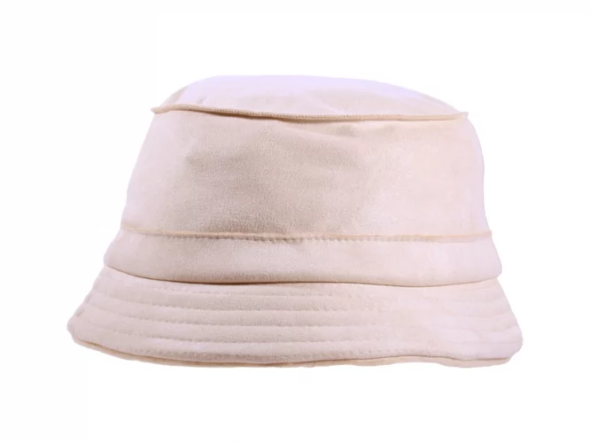 Damenhut Bucket im Alcantara Look – Bild 4