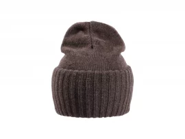Strickmütze "Chamonix" ungefärbte Wolle