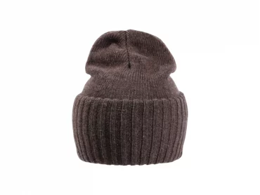 Strickmütze "Chamonix" ungefärbte Wolle