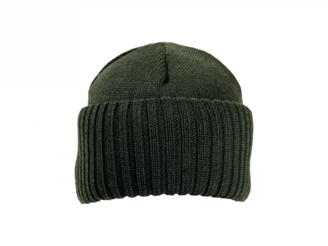 Strickmütze "Verbier" Merinowolle fein – Bild 4