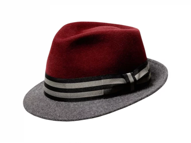 Haarfilzhut Trilby 2 Pieces, Velours/mele – Bild 2