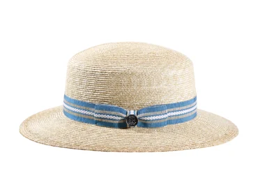 Damenhut Cloche aus Stroh