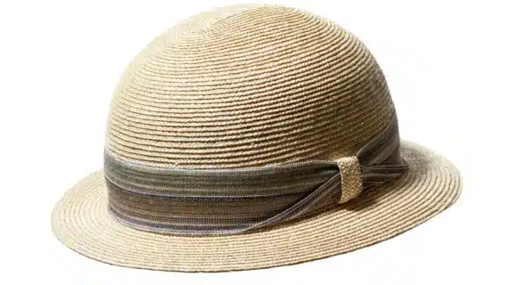 Strohhut Freiamt UezwilerIn natur mit Multicolor-Hutband